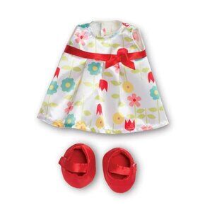 Wee Baby Stella Play Date dress + shoes